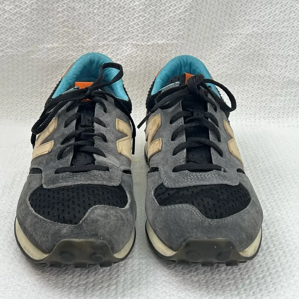 New Balance U455LC Gray Tan Suede Sneakers Men’s 10.5 D USA U455